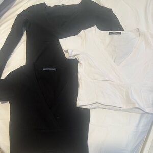 Brandy Melville combo 3 tops